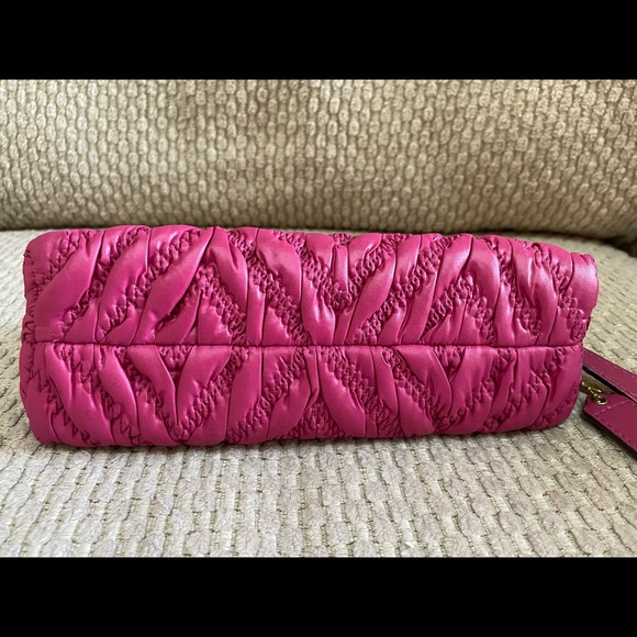 Coach Madison Chevron Nylon Cosmetic Case - Picture 3 of 8